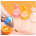 Baby Spoon Bottle Feeder Dropper Silicone Spoons for Feeding Medicine Kids Toddler Cutlery Utensils Children Accessories Newborn