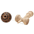 Safety Crack Pattern Toy Bamboo Kendama Best Wooden Educational Toys Kids Toy 7 Colors